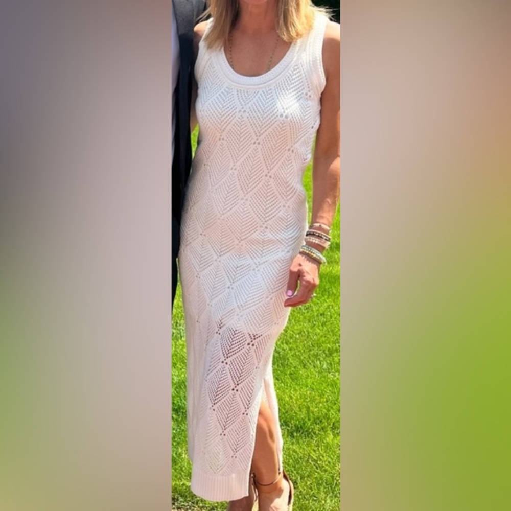 Design History white knit dress, XS
